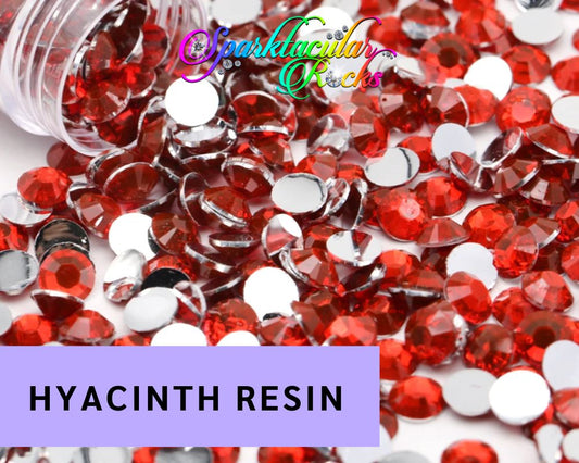 HYACINTH RESIN RHINESTONES