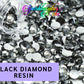 BLACK DIAMOND RESIN RHINESTONES