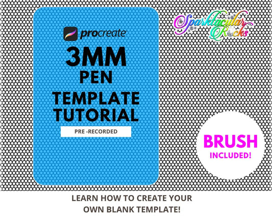 Template Tutorial: Creating a 3mm Bling Template w/ Pen Template Guide