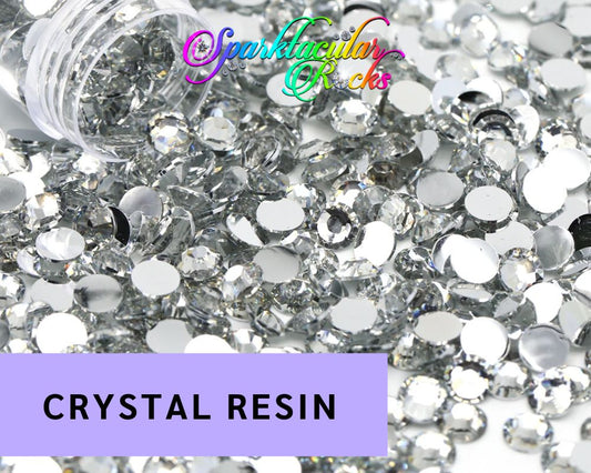 CRYSTAL RESIN RHINESTONES